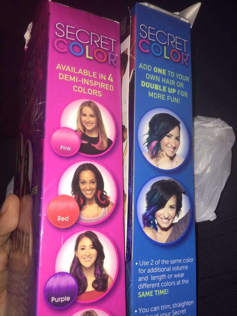bryannamar0421's tweet photo. Pinkvato and bluevato @jillpowellglam @ddlovato #secretcolorhair #secretcolor https://t.co/oytbPeKGrw