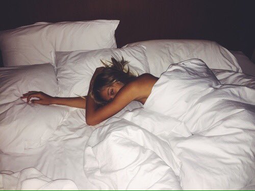 My baby is waiting in bed for me 😏❤️