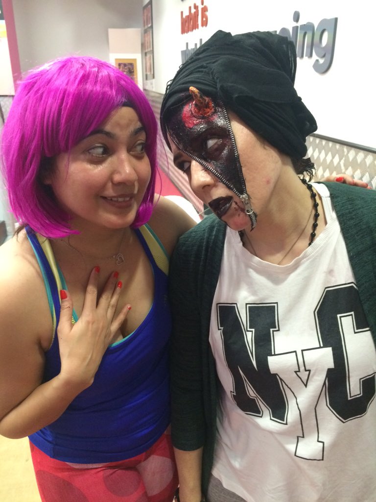 mjeyung's tweet photo. Zumbathon yesterday at @FitnessFirstME #FFSC #BreastCancerAwareness #Spookynite https://t.co/cM0s1OO9w9