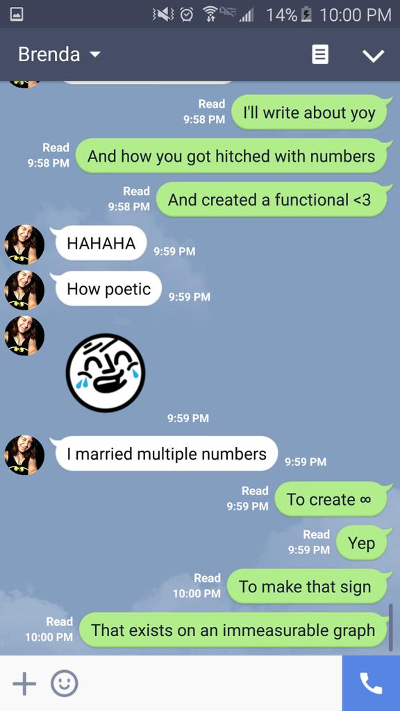 XxScarletRose's tweet image. I don&apos;t do math, but I can make it sound poetic 😂
#poetic #mathrant #besties