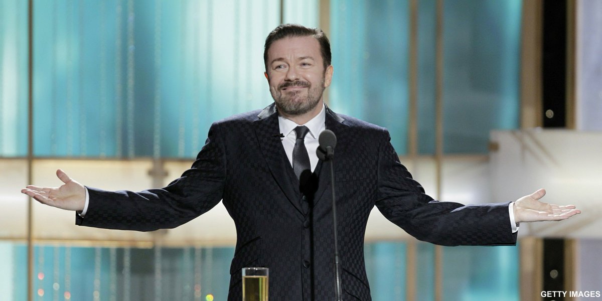 Comedian Ricky Gervais to host Golden Globe Awards for fourth time in 2016 bbc.in/1Xvf1qr
