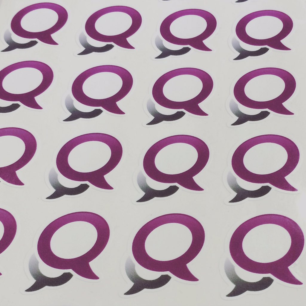 qatarliving's tweet photo. Fresh from the printers! These #QatarLiving stickers are so cute😍 Look out for them around town... #QL10Years https://t.co/plpPfcqKh1