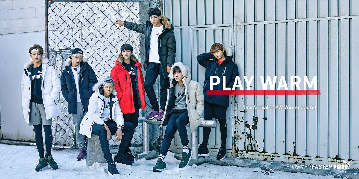 puma bts collection