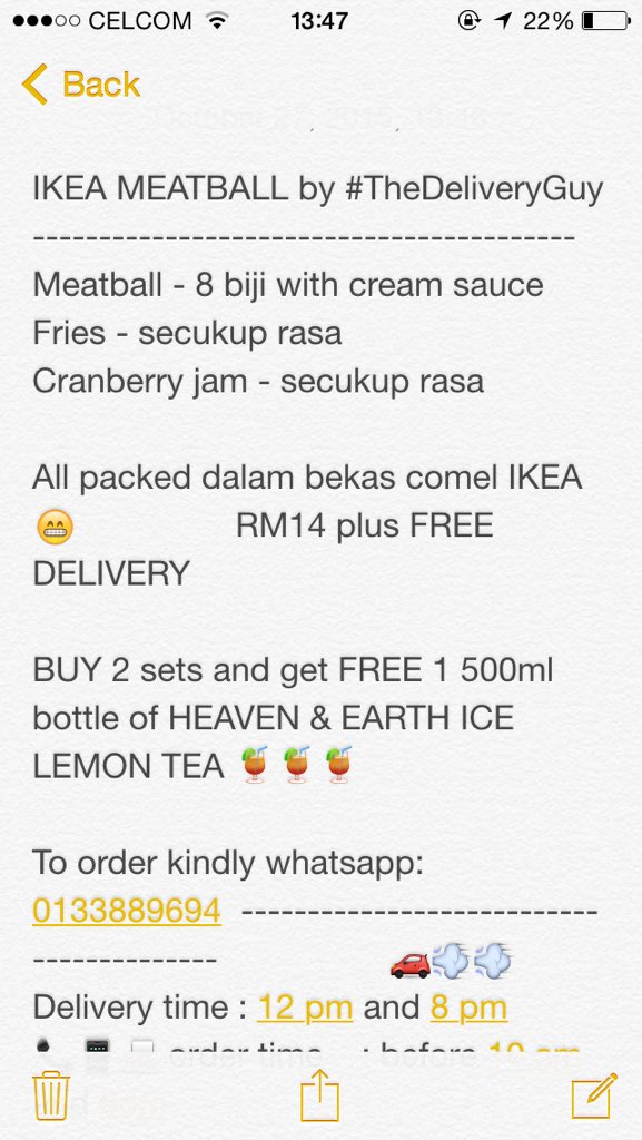 baegush's tweet photo. RM14 sajo and free delivery. 
Get free 1500ml Heaven&amp;Earth Iced Lemon Tea with two sets!
RT to bless your craving! https://t.co/0nK8KFDnPW