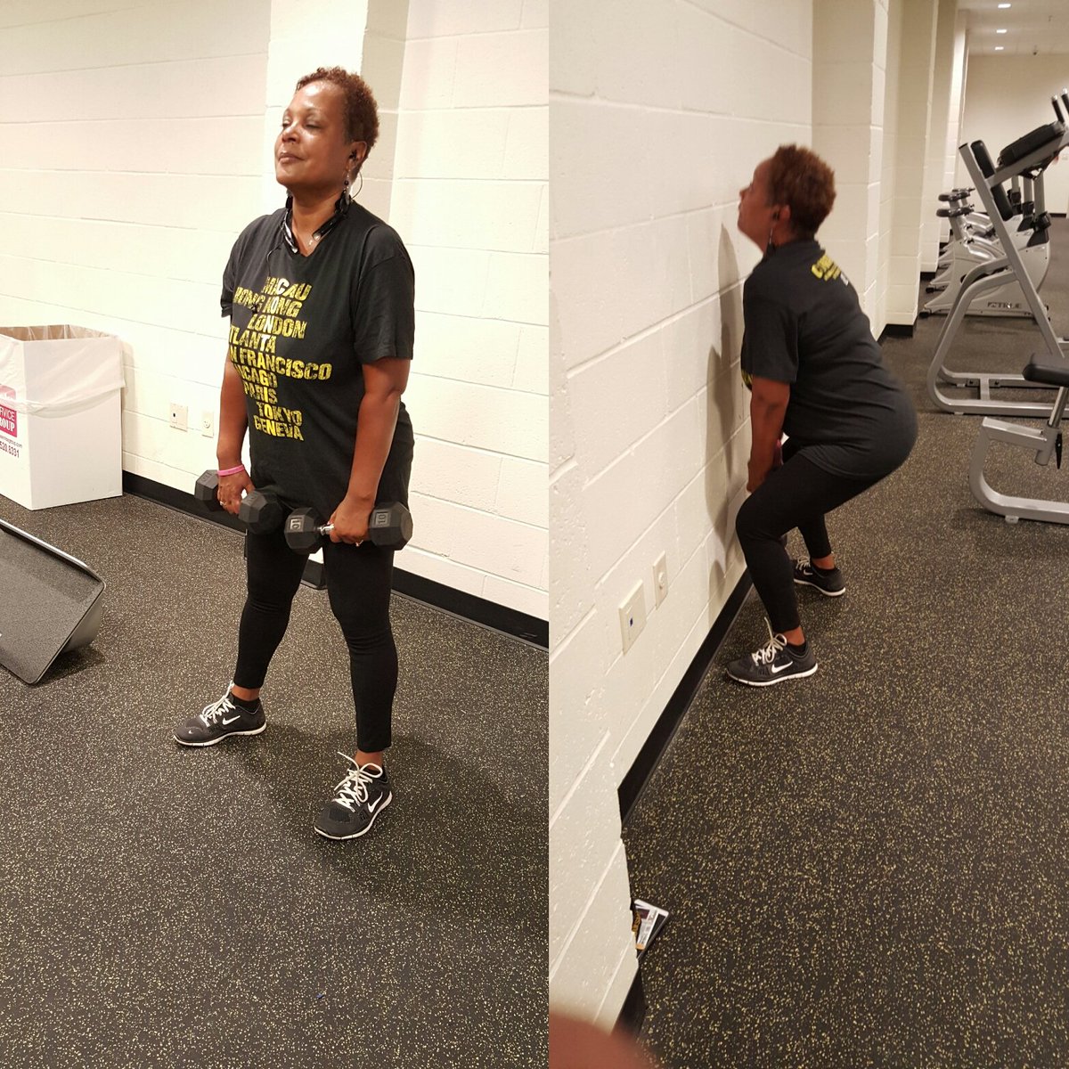 xu_fitness's tweet photo. Ms. Deidra Jones from the President's Office is calling out all faculty and staff to come join #xufitness !! https://t.co/tTQjR0JRRG