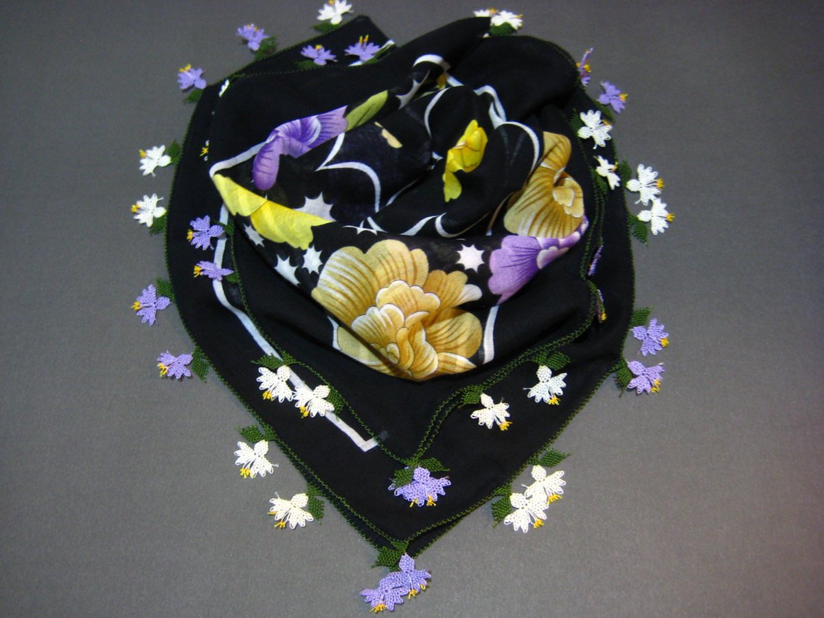 Enjoooya's tweet image. #accessories #scarves #crochettrim #turkishoya #bridesmaid #gift #lacetrim #scarf #OOAK
#needlelace #handcraft #etsy