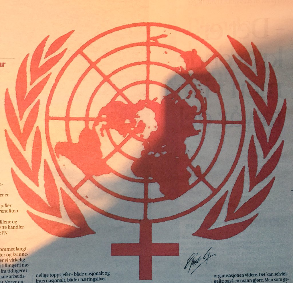 Det jeg tror vil bidra til et bedre FN -kommentar i Aftenposten.Gi meg en kvinnelig FN-sjef: aftenposten.no/meninger/komme…