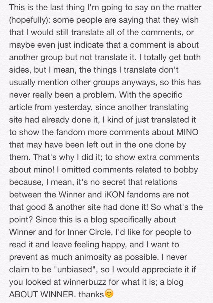 winner_buzz's tweet photo. Just a little clarification :-) https://t.co/frfTjtZXYN