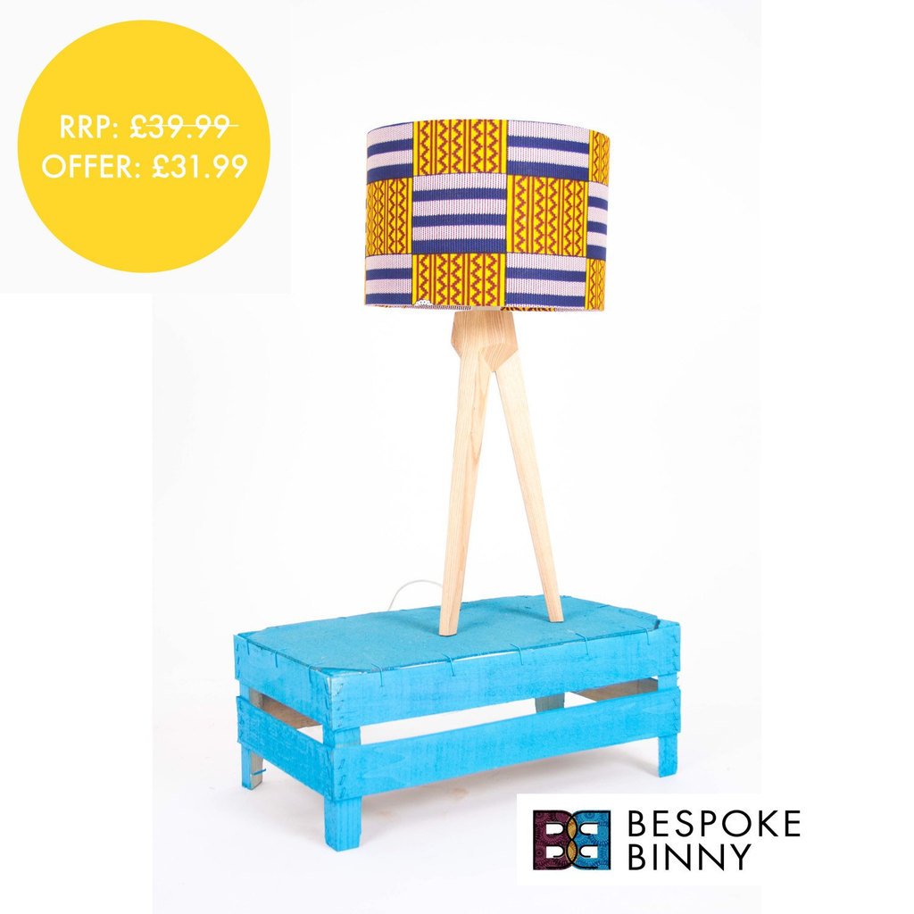 MsYaaObenewa's tweet photo. Lampshade African Print - Lamshade 30cm - Tribal Lampshade by BespokeBinny (31.99 GBP) https://t.co/7rxQaqQLEa