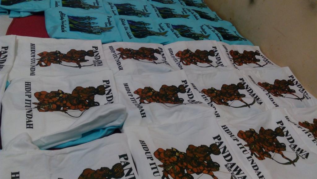 sablonsukasuka's tweet photo. Sablon DTG- Kaos Pandawa 180pcs https://t.co/EsRRFmFnrb