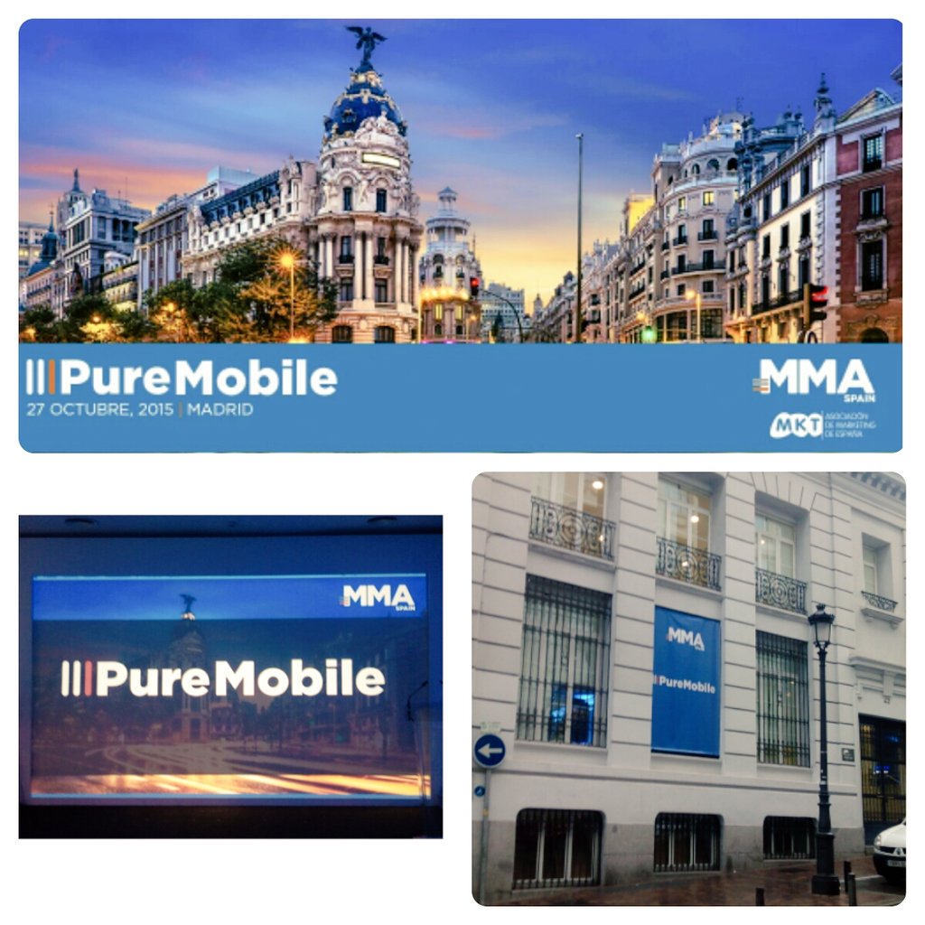 mkdirecto's tweet image. Hoy, MarketingDirecto.com descubre el futuro del marketing móvil en el #PureMobile2015 organizado por @mma_spain