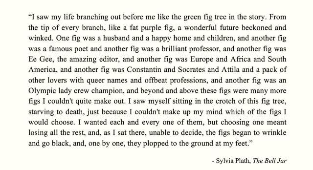 Happy Birthday Sylvia Plath. As a writer, she has been one of my many inspirations. remains my favorite: 