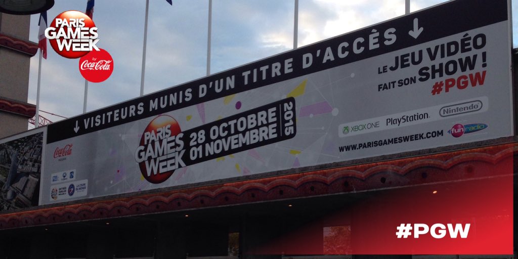 ParisGamesWeek's tweet photo. Paris Games Week ! J-1 #PGW https://t.co/VNWJo2orSI