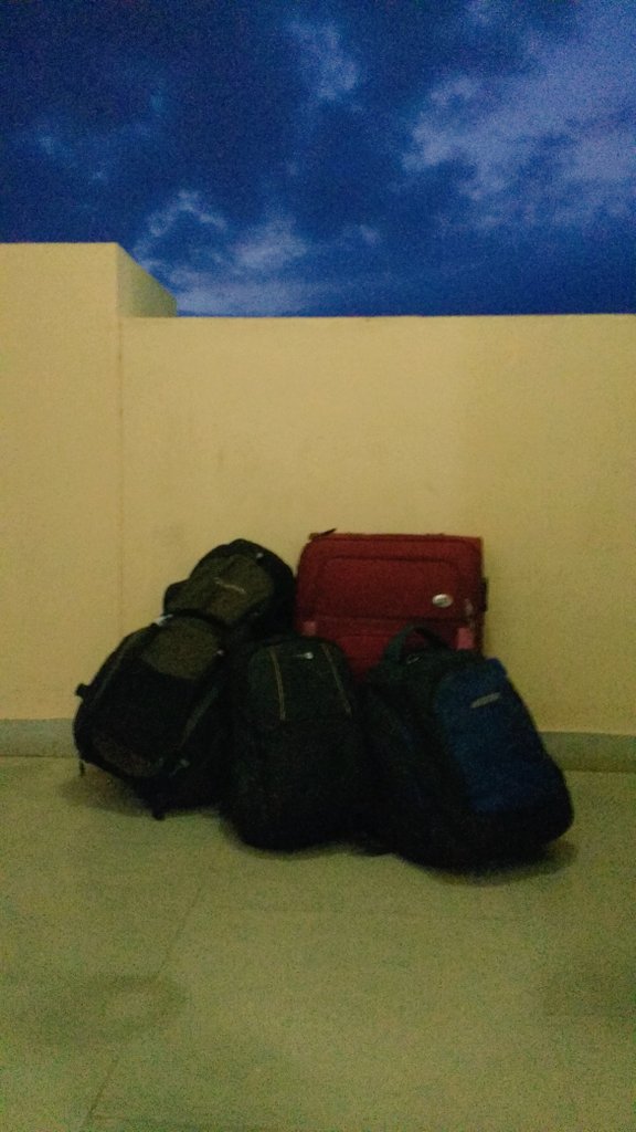Bags all packed, looking forward to #fieldworksuccess at Kochi!