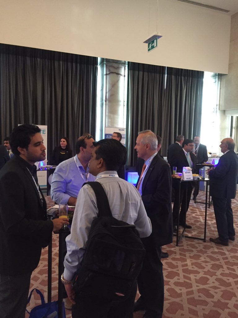 Georgie_Informa's tweet photo. @SulzerLtd networking reception in full swing #ROTATE15  @InformaMEA https://t.co/zt6wzkqMT8