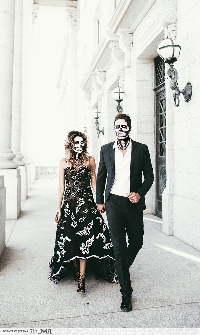stylowiPL's tweet photo. #stylowi #stylowipl #halloween #couple #para #party #straszne #scary #pomysł #inspiration #cool #makeup #dark https://t.co/SgN2dnCAsR