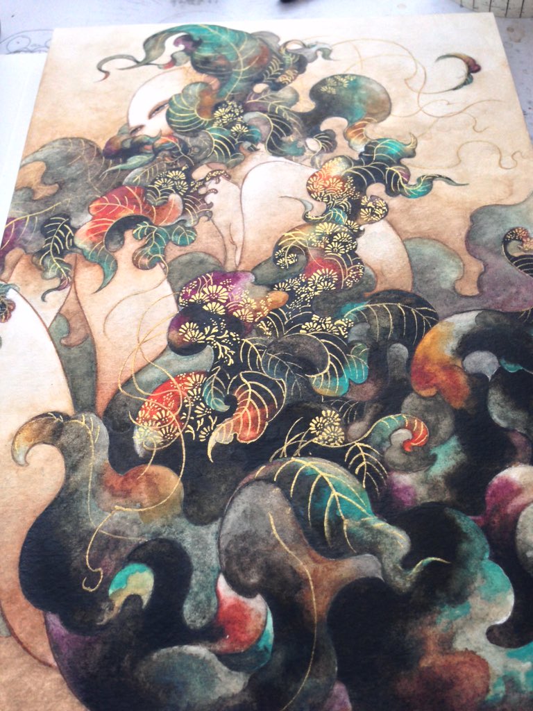 「」|上田碌碌のイラスト