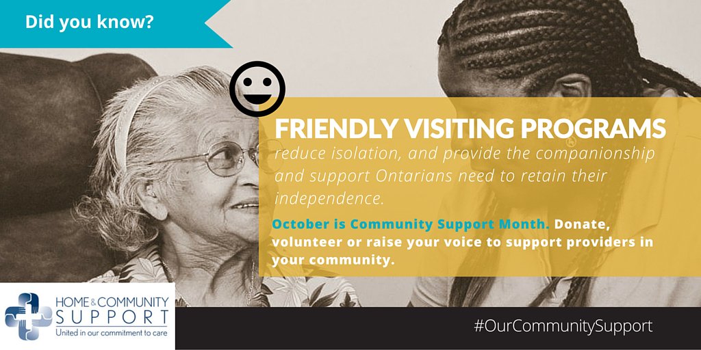 ElderlyOutreach's tweet photo. We have kind and caring volunteers that offer friendly visiting in Lambton County. #OurCommunitySupport https://t.co/XXfm4tHpbj