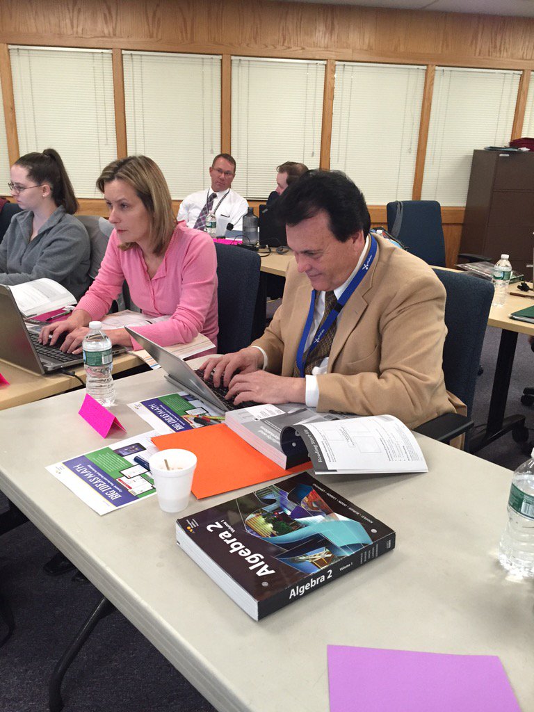 NFAsstSuper's tweet photo. Math Program Committee researching solutions to improve mathematics in NF #nfpsxl https://t.co/mPLKkN2nOf