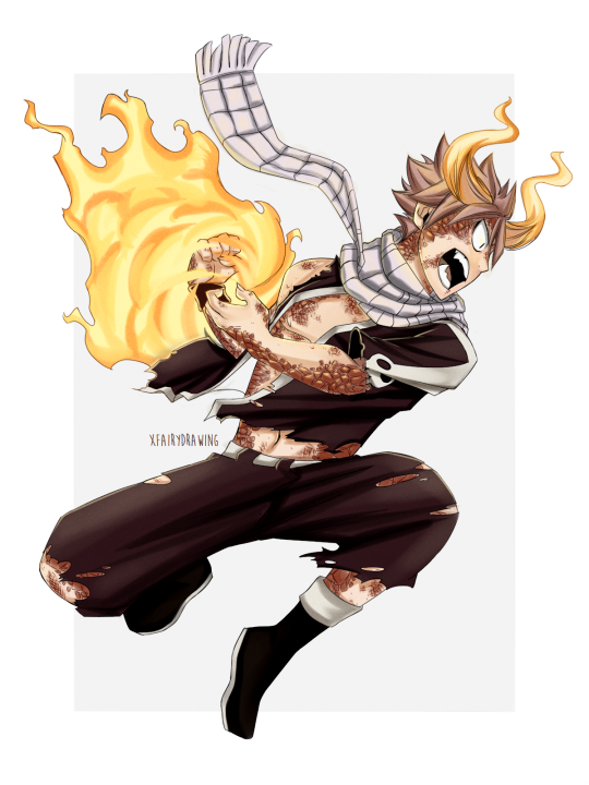 Natsu in his dragon force  Fairy tail art, Fairy tail manga, Fairy tail