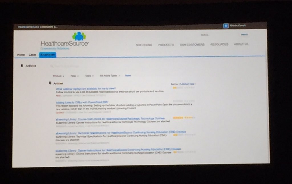 RebeccaAMcNeil's tweet photo. Increase yr knowledge w/the new #HealthcareSource Knowledge Base! #talentsymposium15 @phil_breedlove https://t.co/LsFxeWs6l2