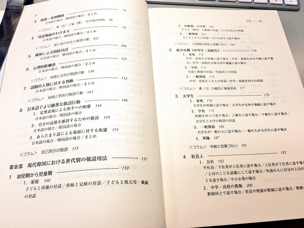 韓国語のhana やや古い本ではありますが 韓国語の敬語の本としてこの本は素晴らしい 社会人 が上司と話す場合 大学生が一般の人に話す場合 同級生同士で話す場合 大人と子どもの対話 などそれぞれの位置での言葉遣いを説明しています T Co
