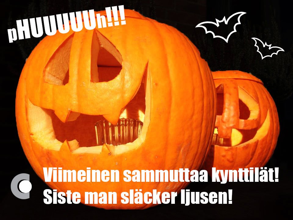 vspelastus's tweet photo. Viimeinen sammuttaa kynttilät! Siste man släcker ljusen! #halloween #kynttilät #levandeljus https://t.co/ivc1gOHWVy https://t.co/UAMDkczwi2