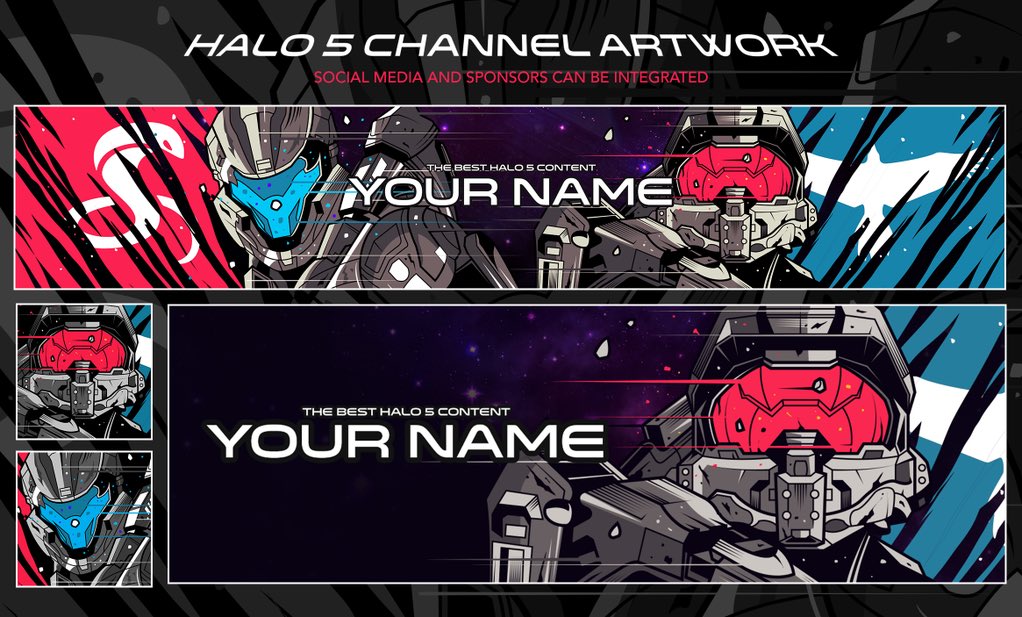 Faze Magic On Twitter Halo 5 Channel Artwork For Sale Youtube