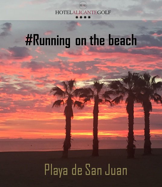 HAlicanteGolf's tweet photo. Un poquito de #running en la playa antes de empezar el día? Mira lo que encuentras a 800m del hotel. #CostaBlanca https://t.co/Ou1VKvmai3