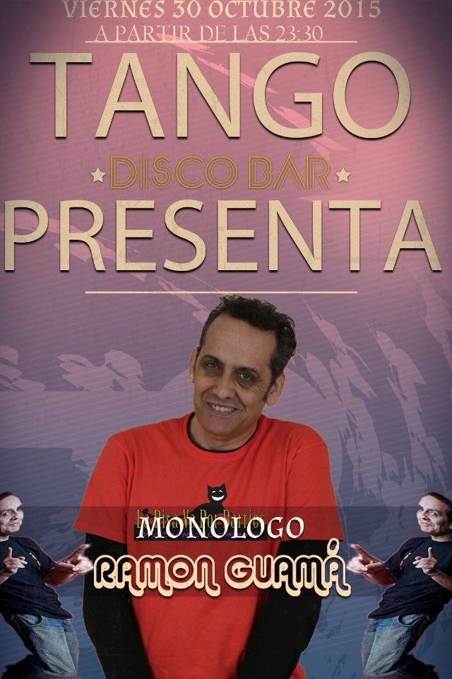 DISCOBARTANGO's tweet photo. HALLOWEEN 2015... TANGO... BONOCOPAS... FIESTON... https://t.co/0Dk2rcHXcF