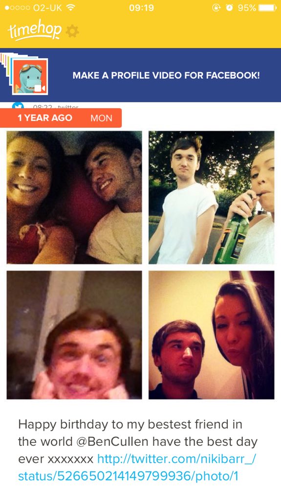 nikibarr_'s tweet photo. Happy birthday again X @BenCuIIen you're SO old xxxxxxx https://t.co/nLKxfaaxO8