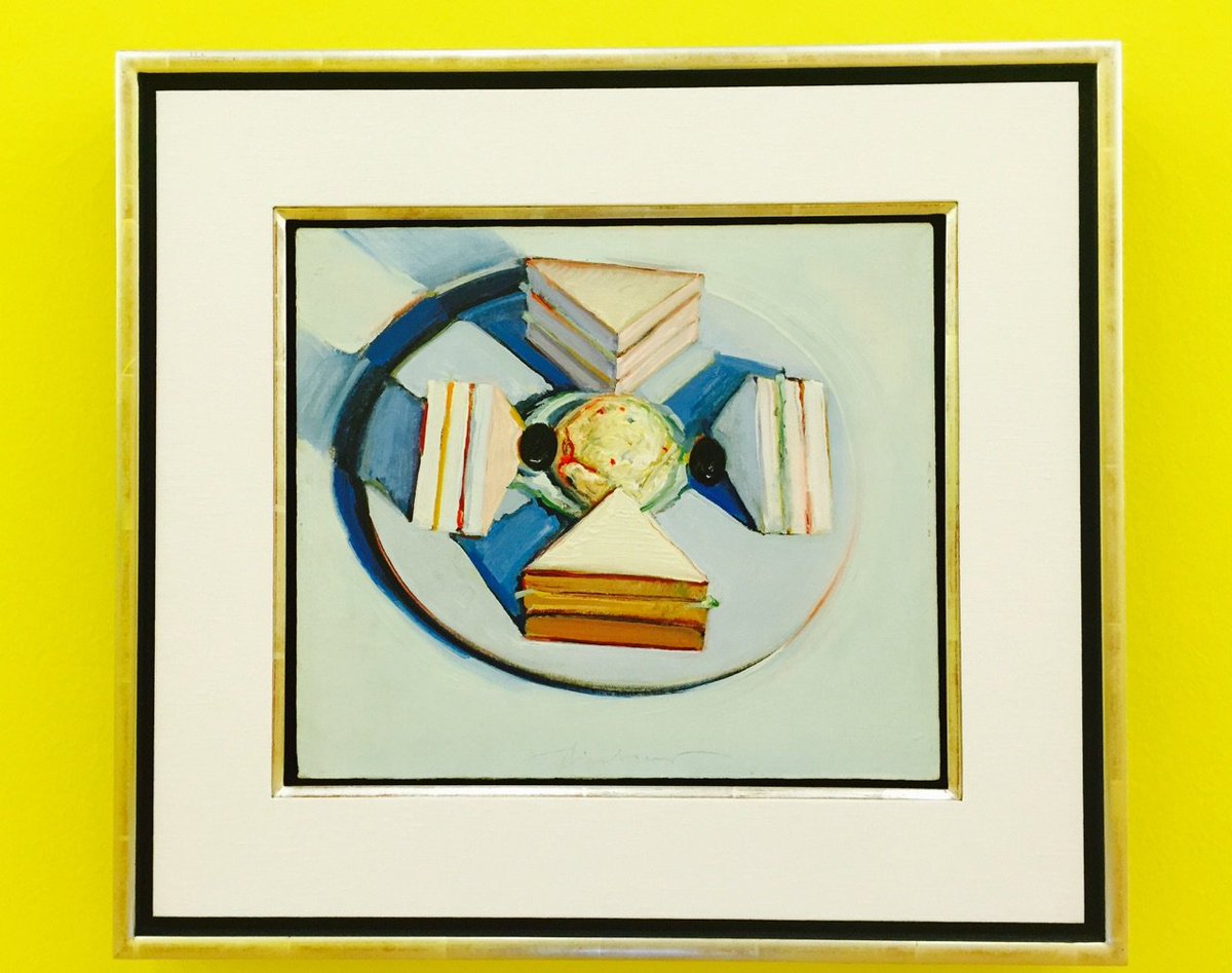 Wayne Thiebaud, Club sandwich, 1967 
#ArtsFoods #Expo2015