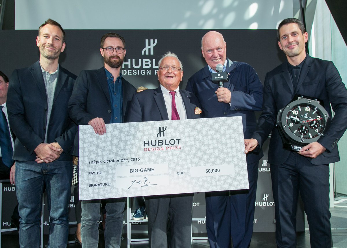 It is with great pride that Hublot is in Tokyo today to award our #HublotDesignPrize