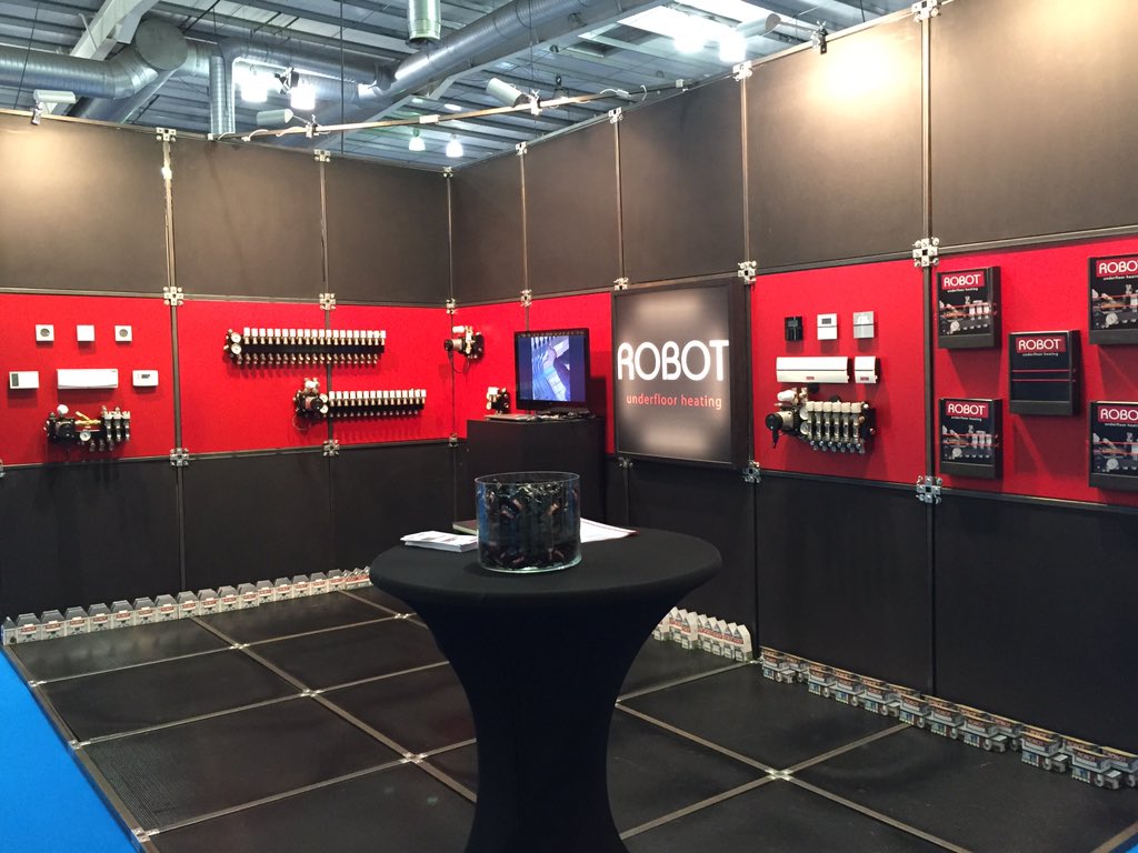 RobotUFH's tweet image. Edinburgh Homebuilding &amp;amp; Renovation show 24th/25th October #underfloor heating #heating #UHF