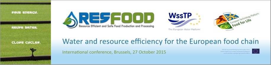 H20EU's tweet photo. Happening now: Conference on #Water &amp; #resource #efficiency 4 the #European #foodchain! @RESFOODProject @FoodDrinkEU https://t.co/AJXSQQOPdF