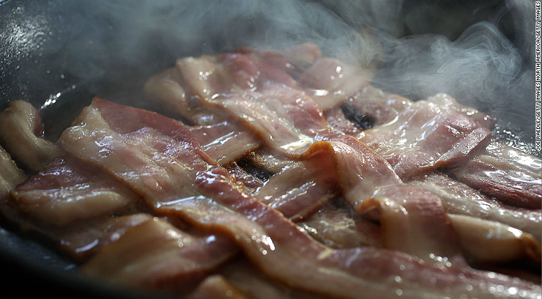 Are you passing on the bacon this AM? @WHO said processed meats raise cancer risk: cnn.it/1O4zAIz #5Things