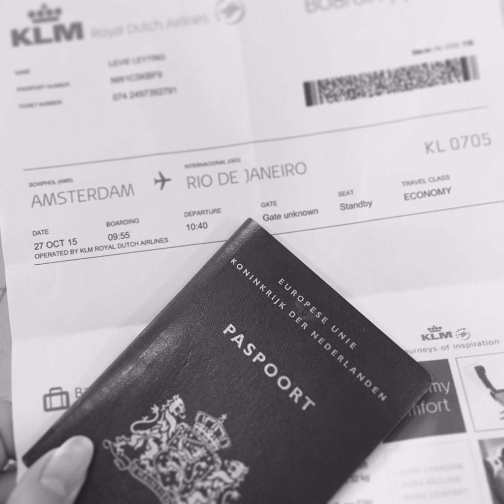 On my way to Rio with my sister as the flightattendant! ☀️ #klm #riodejaneiro #sistertime