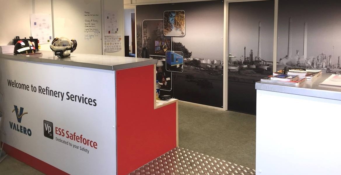 Vpplc_ESS's tweet photo. Our site at the Valero #Refinery in #Pembroke has had a #makeover thanks to @NotAnotherSign  #refineryservices https://t.co/axoAK2tjVX
