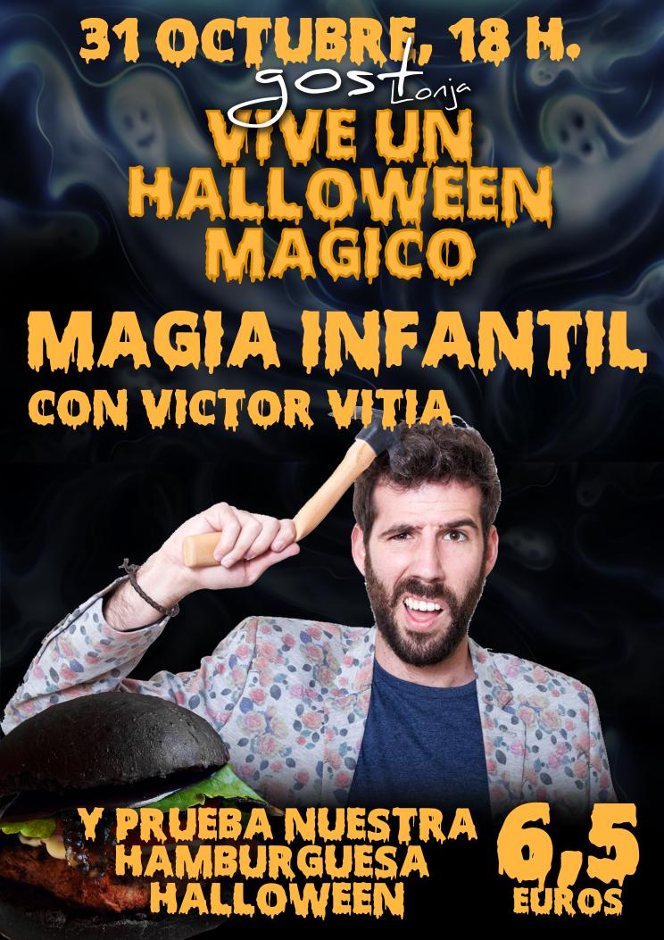 GostHosteleria's tweet photo. Os presentamos la amenizacion para los peques para la tarde de Hallowen. @VictorVitia pondrá la magia y el misterio https://t.co/qq5fml5auv