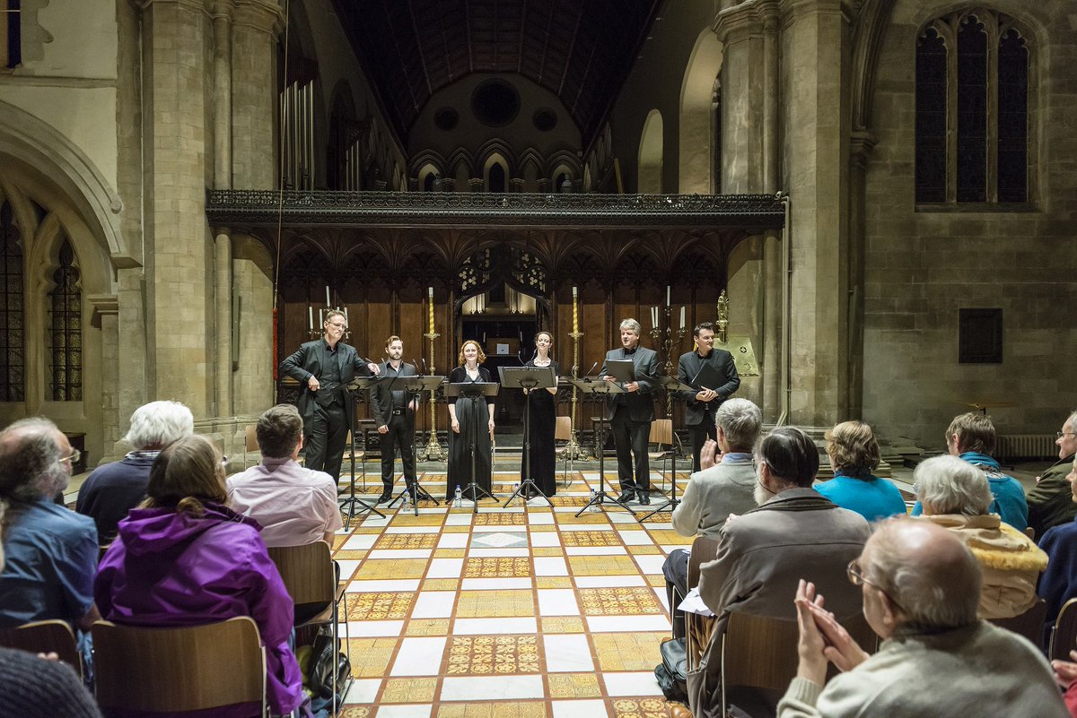 CambsEarlyMusic's tweet photo. Stunning concert by @clerkseaw last Friday in @JesusCollegeCam as part of @camideasfest #foi2015 #Agincourt600 https://t.co/kus8p9S2Rw