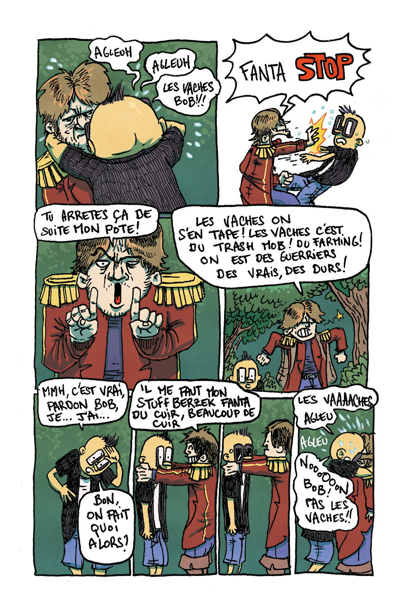 GoxBlog's tweet photo. Planche 3 du #FBcomics : "Fanta STOP !" avec @TheFantasio974 et @RoiLennon couleurs de @KingPingouin1er https://t.co/APSvXQJw76