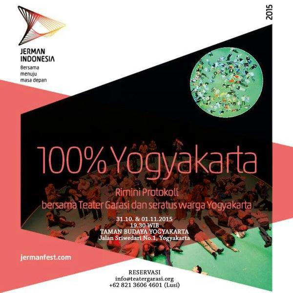 jalanbhakti's tweet photo. Pengambilan tiket #100persenYK : 28-29 Okt |10.00-14.00 &amp; 16.00-20.00 |Lobi Concert Hall TBY. Tidak diambil hangus https://t.co/fVLar9LzBn .
