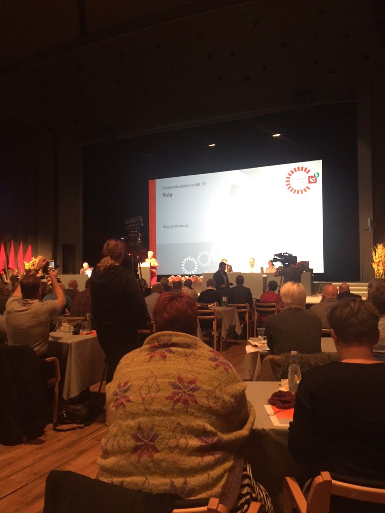 Ny LO formand <a href="/LRisgaard/">Lizette Risgaard</a> Stort tillykke #lokongres #dkpol <a href="/NNFdk/">FødevareforbundetNNF</a> @LO_Danmark