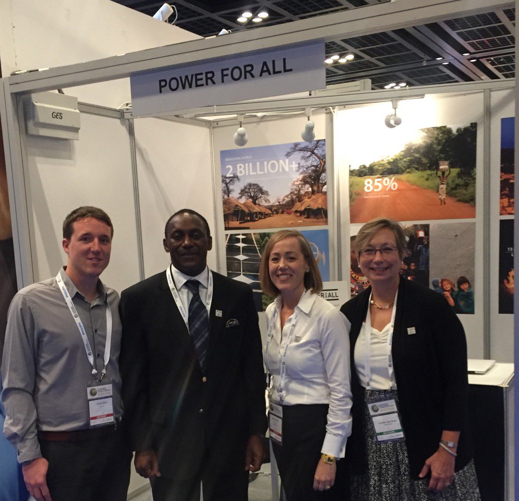 Power4All2025's tweet photo. Champion .@KYumkella with some the team @GOGLAssociation #IOGLC2015! Looking forward to working with you in SL! https://t.co/u0TtNU7SGU