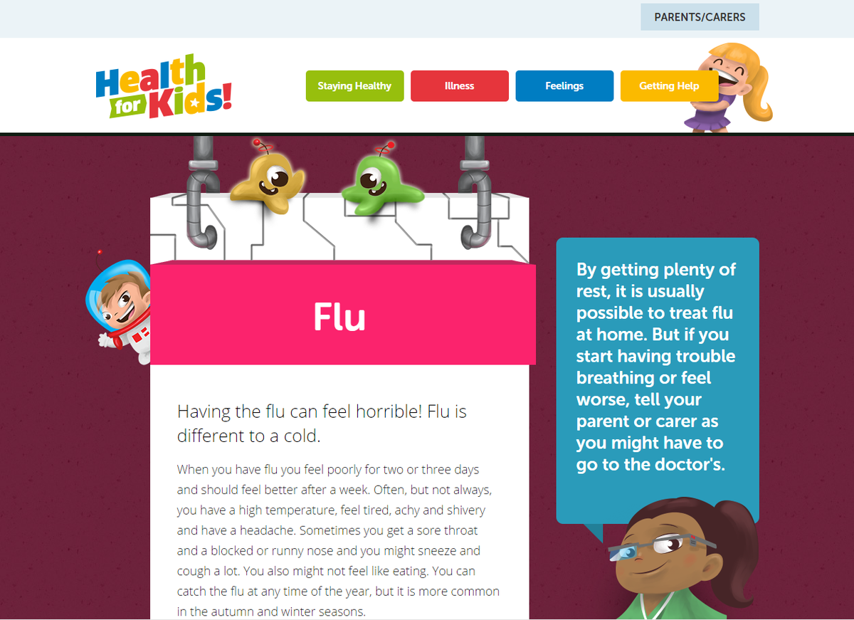 Having the flu can feel horrible! Find out more here: healthforkids.co.uk/illness/flu/ #BeAFluHero youtu.be/1jHWwm8NQUw