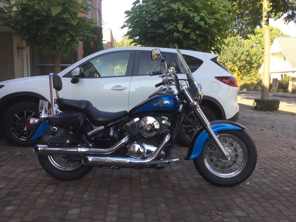 Mooi weer om ff te rijden. Doe ik dus maar. Genieten !!!