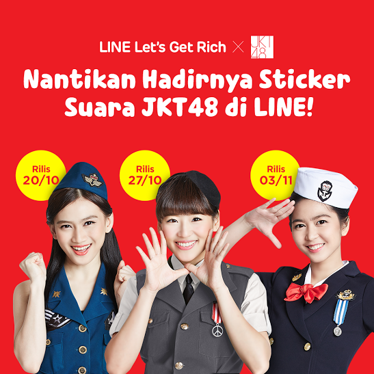indo_line's tweet photo. Download juga stiker suara dari @melodyJKT48 dan nantikan stiker suara dari @veJKT48 ya, Sahabat LINE! https://t.co/IDQcWduuoi