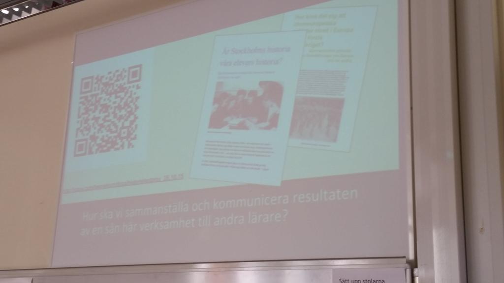 AnnaKarinFrisk's tweet photo. Hur ska resultat från ämnesdidaktiska projekt presenteras och kommuniceras med andra lärare? #LFK2015 https://t.co/3EfE7KvJga
