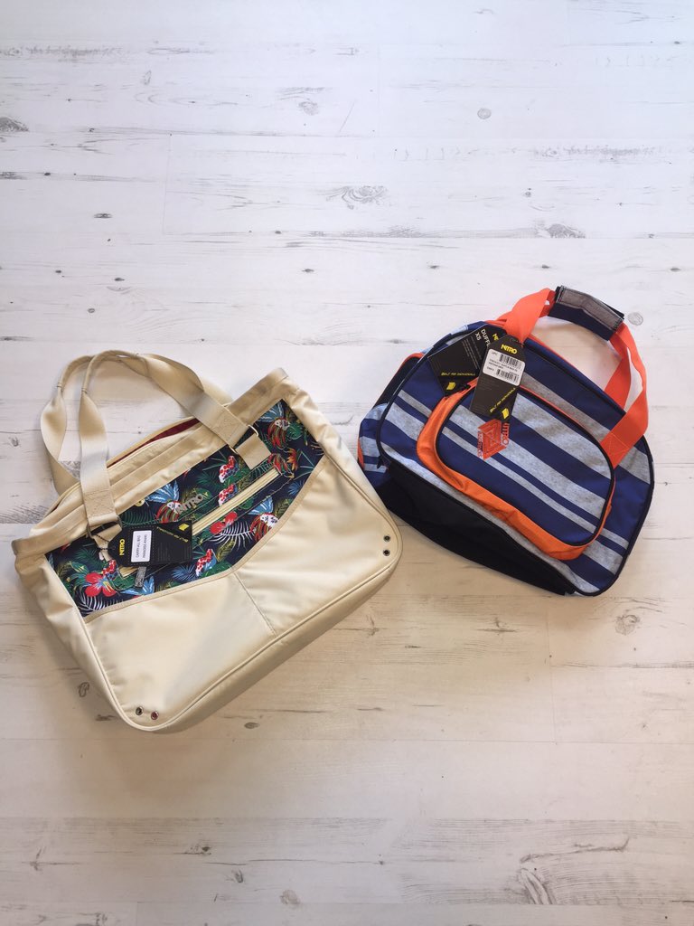 Mum won't forget to pack the sandwiches into these stylish lunch bags before heading to the slopes.