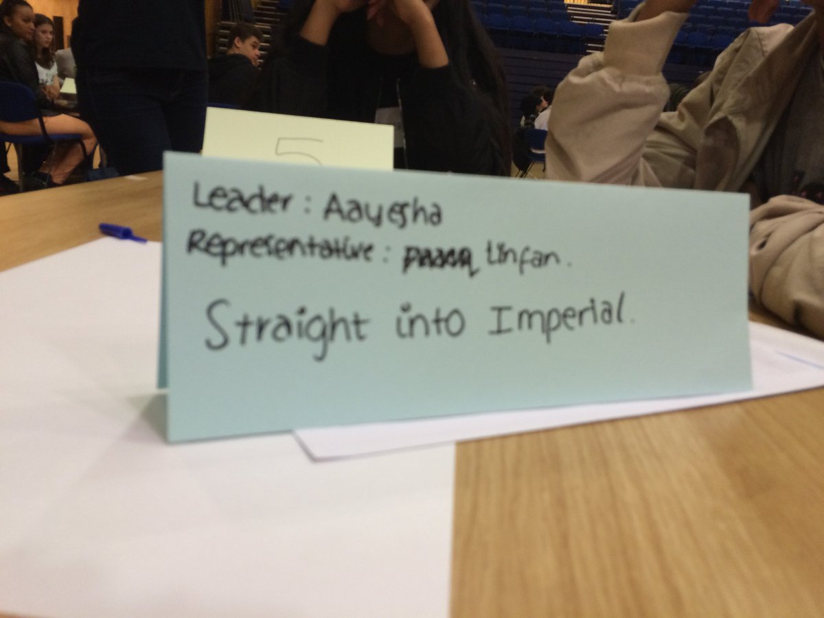 icoutreach's tweet image. Some, er, inventive  team names today from Y12! #STEMPotential